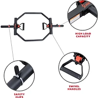 Sunny Health & Fitness Olympic Barbell Hex Bar
