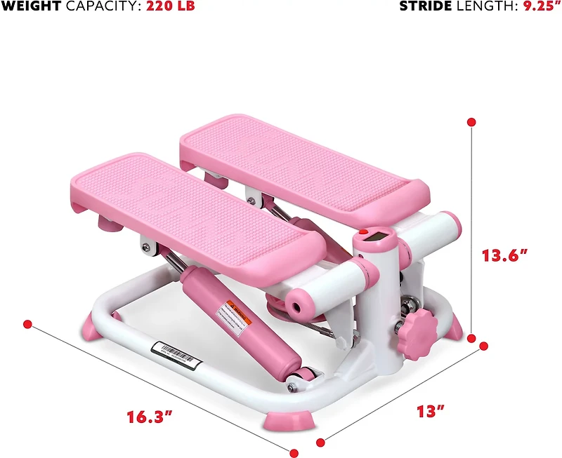 Sunny Health & Fitness Total Body Stepper Machine