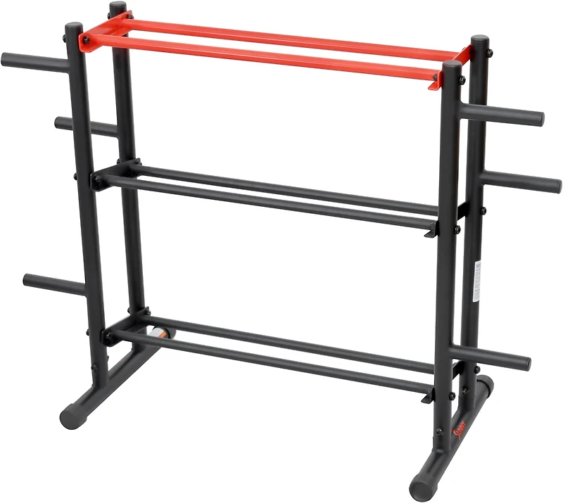 Sunny Health & Fitness Multi-Weight Storage Rack Stand