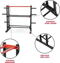 Sunny Health & Fitness Multi-Weight Storage Rack Stand