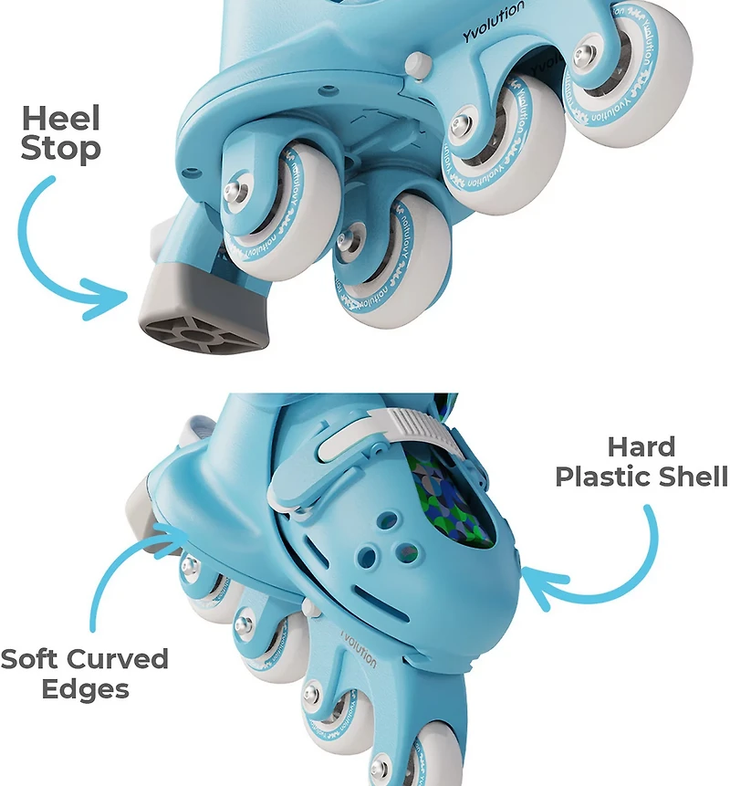 Yvolution Kids' Twista Adjustable Skates