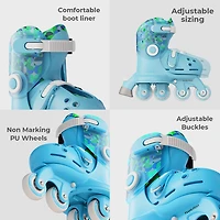 Yvolution Kids' Twista Adjustable Skates