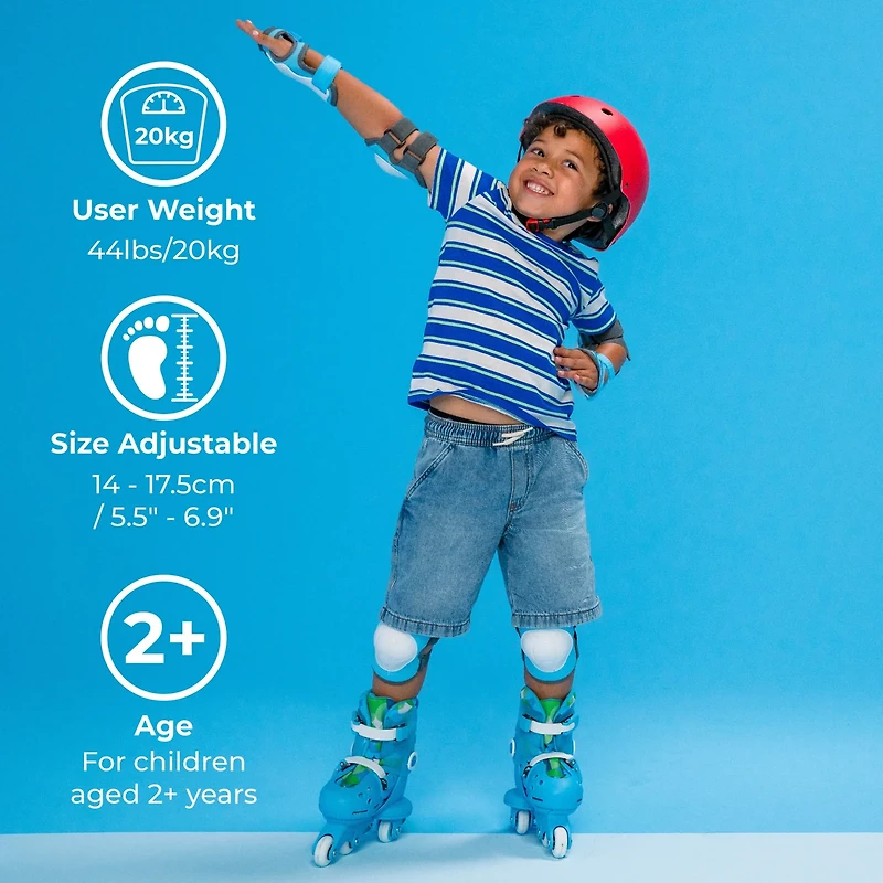 Yvolution Kids' Twista Adjustable Skates