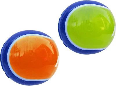 NERF TPR LED 2.5 in Dog Tennis Balls 2-Pack