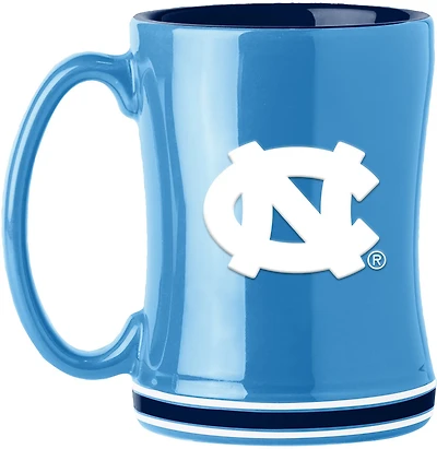 Logo Brands University of North Carolina 14 oz Relief Mug