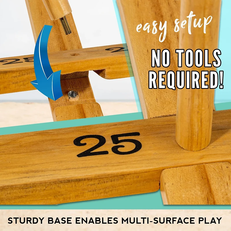 Franklin Wooden Ring Toss Game