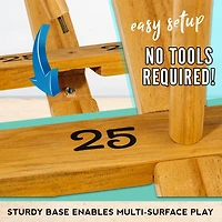 Franklin Wooden Ring Toss Game