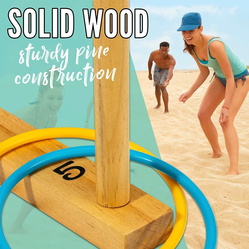 Franklin Wooden Ring Toss Game