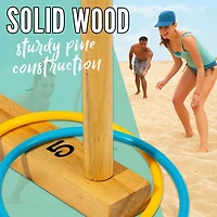 Franklin Wooden Ring Toss Game