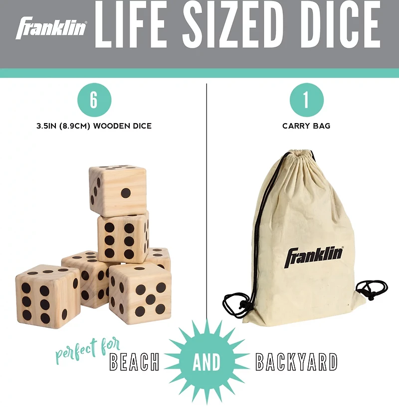 Franklin Giant Outdoor Dice