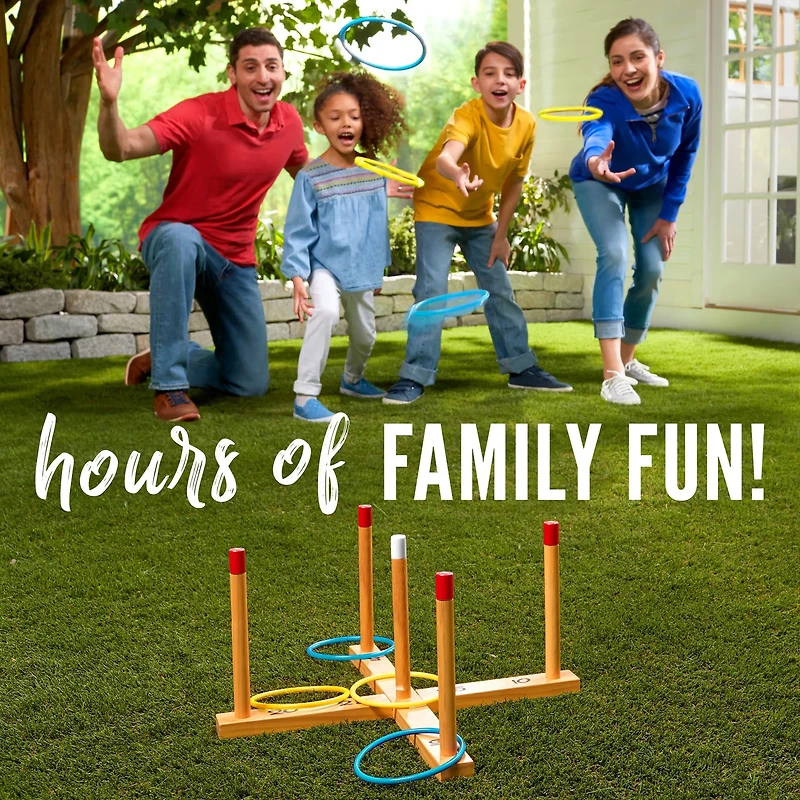 Franklin Wooden Ring Toss Game