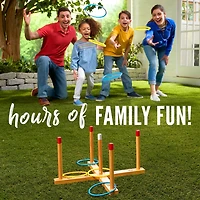 Franklin Wooden Ring Toss Game