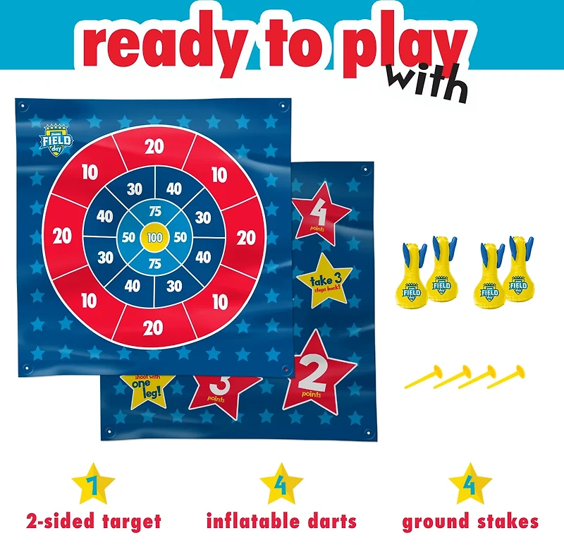 Franklin Kids' Toss N' Flip Darts Game