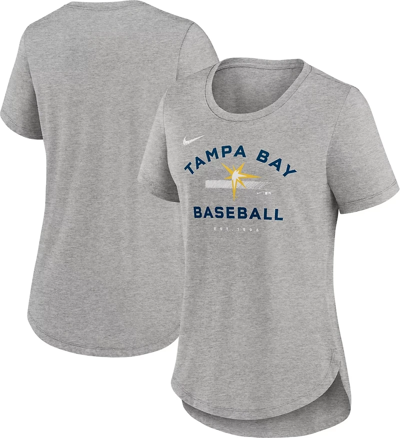 Nike Women's Tampa Bay Rays Hot Prospect Triblend T-shirt