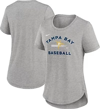 Nike Women's Tampa Bay Rays Hot Prospect Triblend T-shirt