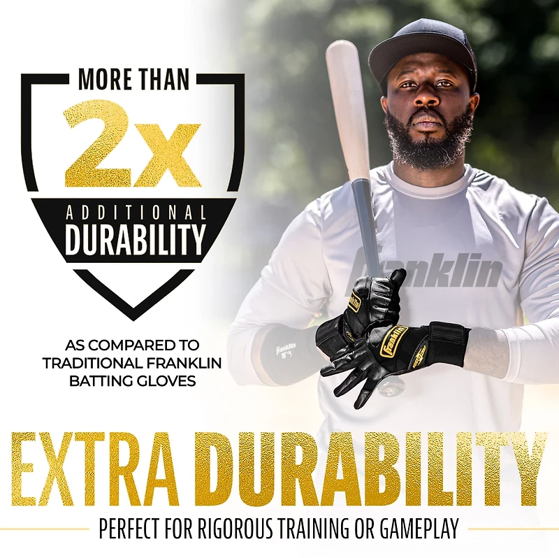 Franklin Adult MLB Infinite Series Power Strap Batting Gloves