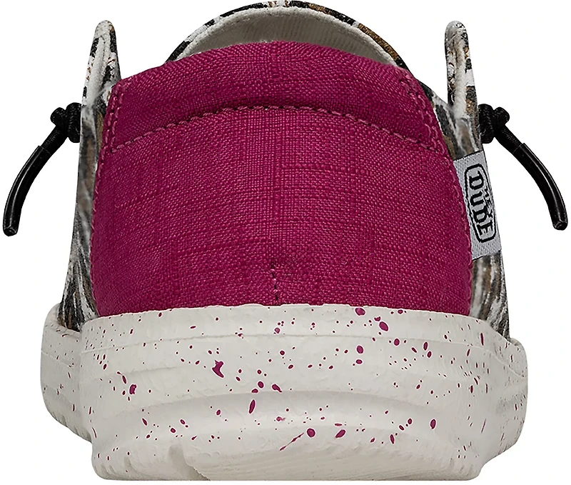 HEYDUDE Kids' Wendy Cat Cheetah Slip-On Shoes