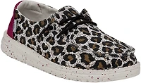 HEYDUDE Kids' Wendy Cat Cheetah Slip-On Shoes