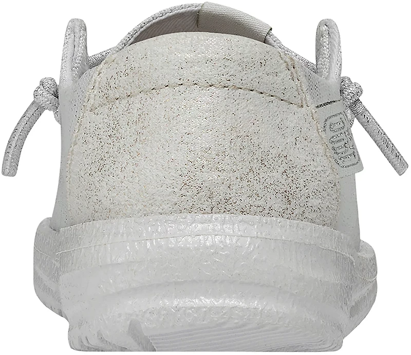 HEYDUDE Toddler Girls' Glitter Wendy Slip-On Shoes