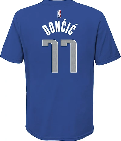 Nike Boys' Dallas Mavericks Doncic Name & Number Graphic T-shirt