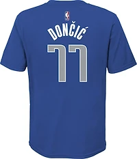 Nike Boys' Dallas Mavericks Doncic Name & Number Graphic T-shirt