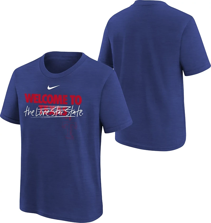Nike Youth Texas Rangers Home Spin T-shirt