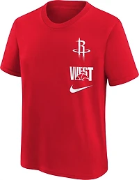 Nike Boys' Houston Rockets Essential VS Block Graphic T-shirt