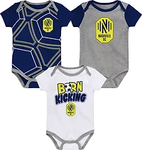 Outerstuff Infant Nashville SC Best Winger Creeper 3-Pack