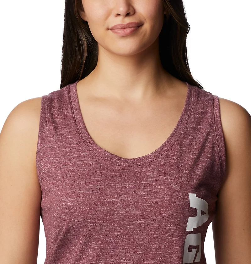 Columbia Sportswear Women's Texas A&M University Cades Cape Tank Top