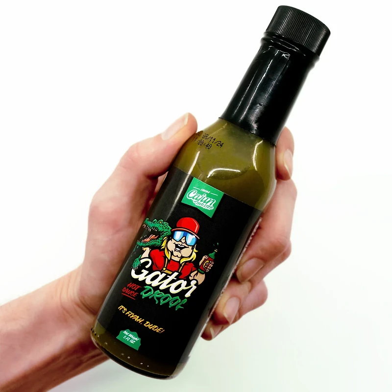 Cajun Two Step 5 oz Gator Drool Hot Sauce