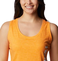 Columbia Sportswear Women's University of Tennessee Cades Cape Tank Top