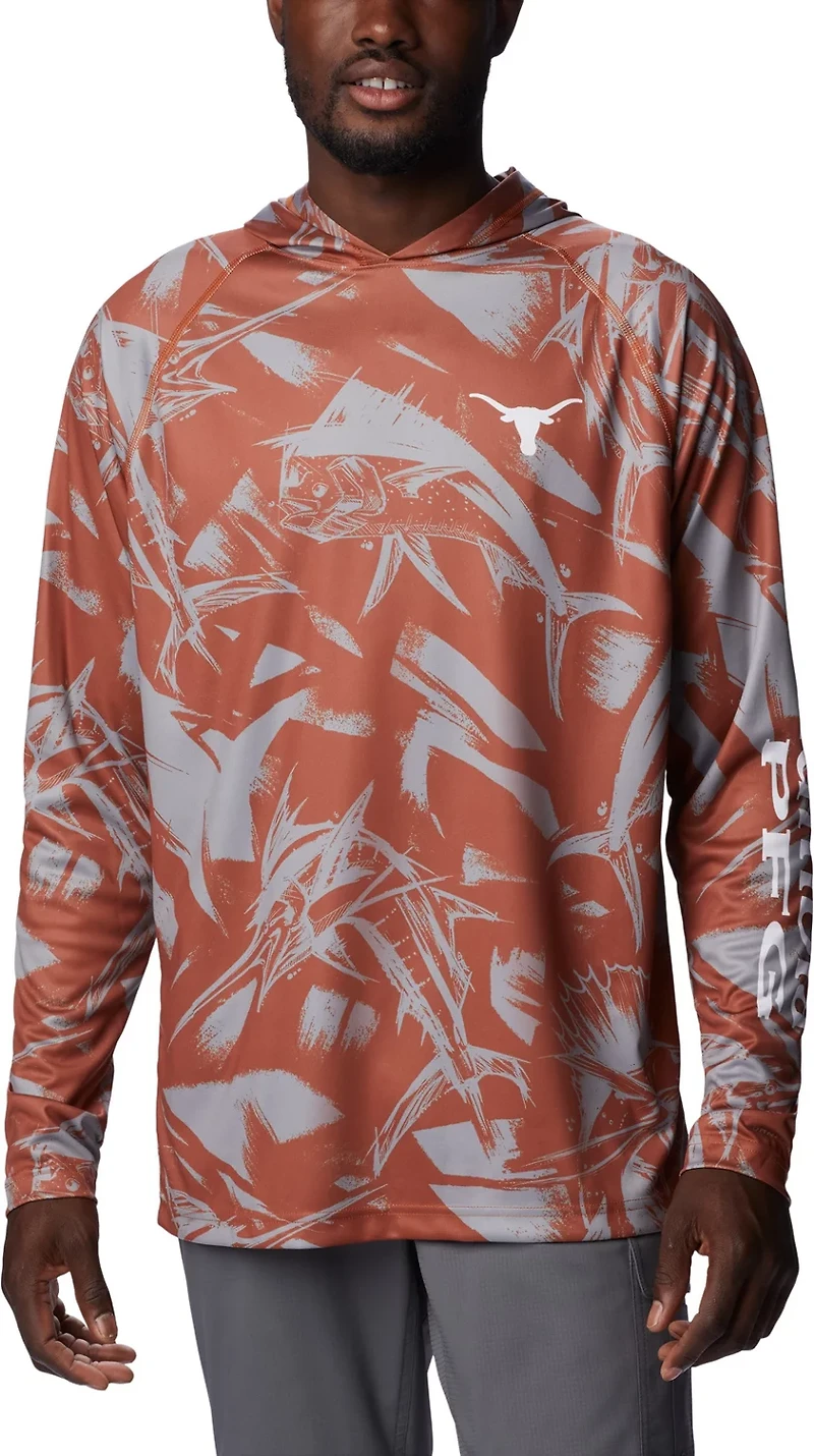Columbia Sportswear Men's University of Texas Super Terminal Tackle Game Fish Hoodie