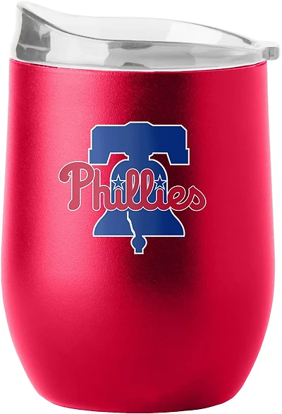 Logo Brands Philadelphia Phillies 16oz Flipside Powder Coat Tumbler