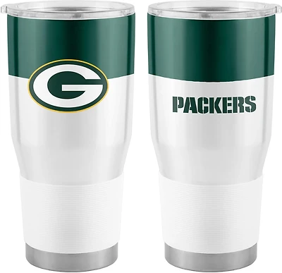 Logo Brands Green Bay Packers 30 oz Colorblock Stainless Tumbler