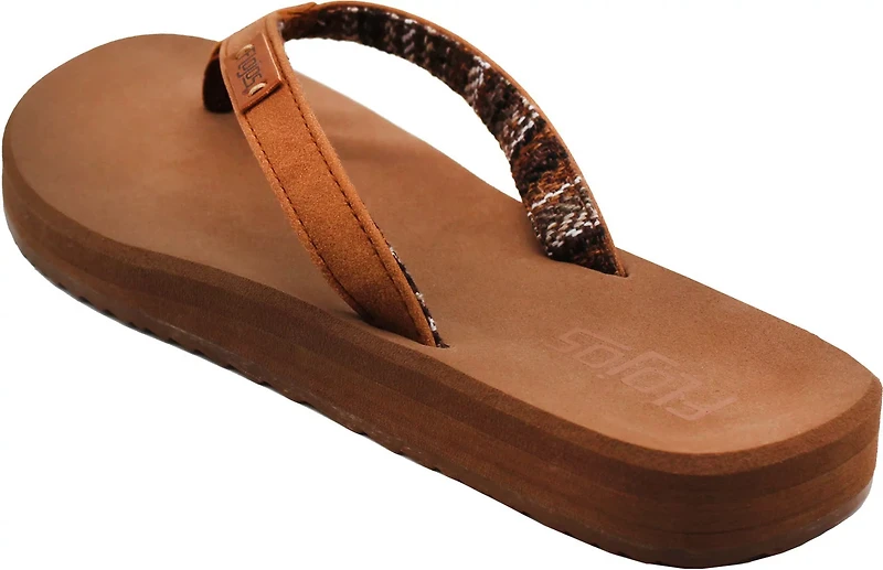 Flojos Women's Billie Patch Logo Flip Flops