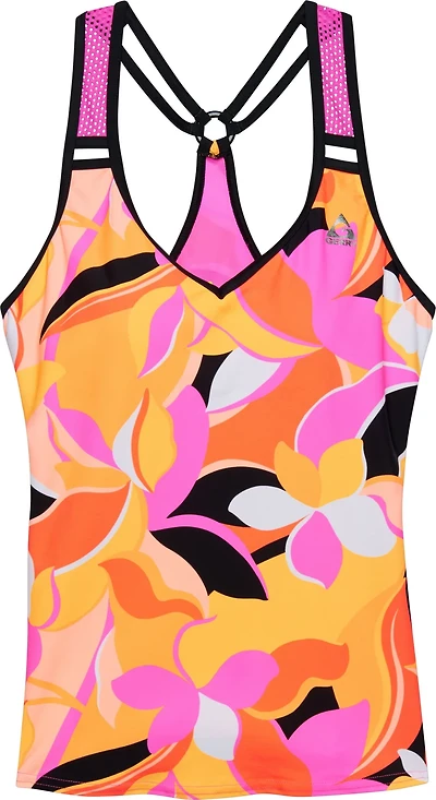 Gerry Women's Kodachrome Keyhole Action Tankini