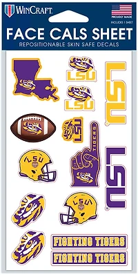 WinCraft Louisiana State University Face Cals Sheet