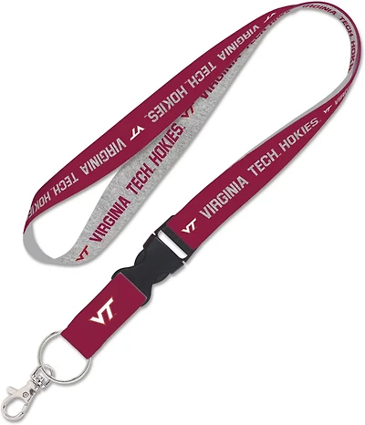 WinCraft Virginia Tech Heathered Lanyard with 1 in Detachable Buckle