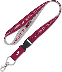WinCraft Virginia Tech Heathered Lanyard with 1 in Detachable Buckle