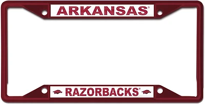 WinCraft University of Arkansas Printed License Plate Frame