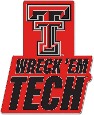 WinCraft Texas Tech University Slogan Enamel Collector Pin