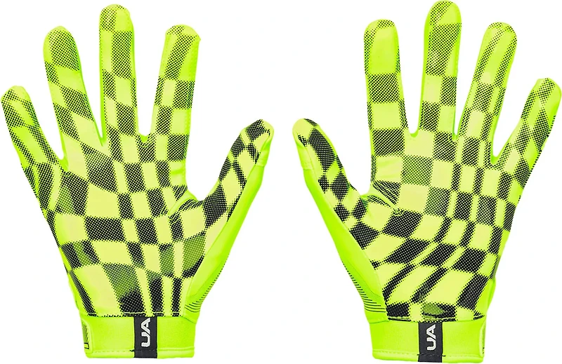 Under Armour Youth F8 Lime Surge Football Gloves