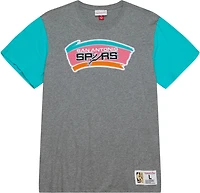 Mitchell & Ness Men's San Antonio Spurs Blocked T-shirt