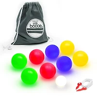 GoSports LED Lighted Bocce Ball Game Set