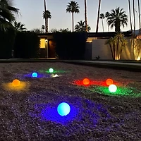 GoSports LED Lighted Bocce Ball Game Set
