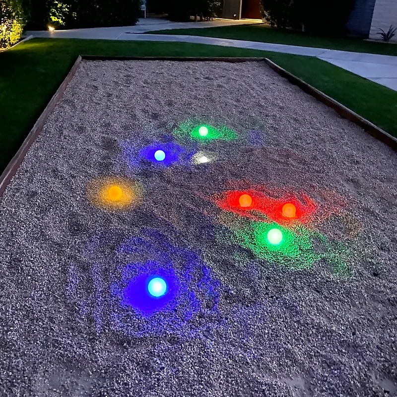 GoSports LED Lighted Bocce Ball Game Set