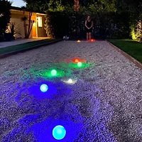 GoSports LED Lighted Bocce Ball Game Set