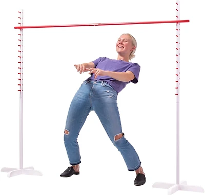 GoSports Get Low Premium Wooden Lawn Limbo Game