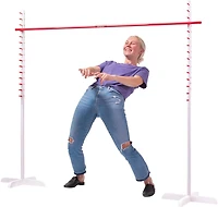 GoSports Get Low Premium Wooden Lawn Limbo Game