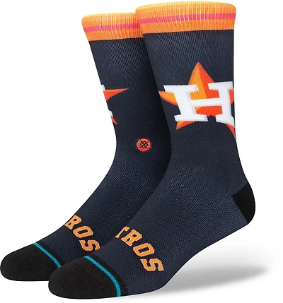 Stance Men's Houston Astros BP Jersey Crew Socks